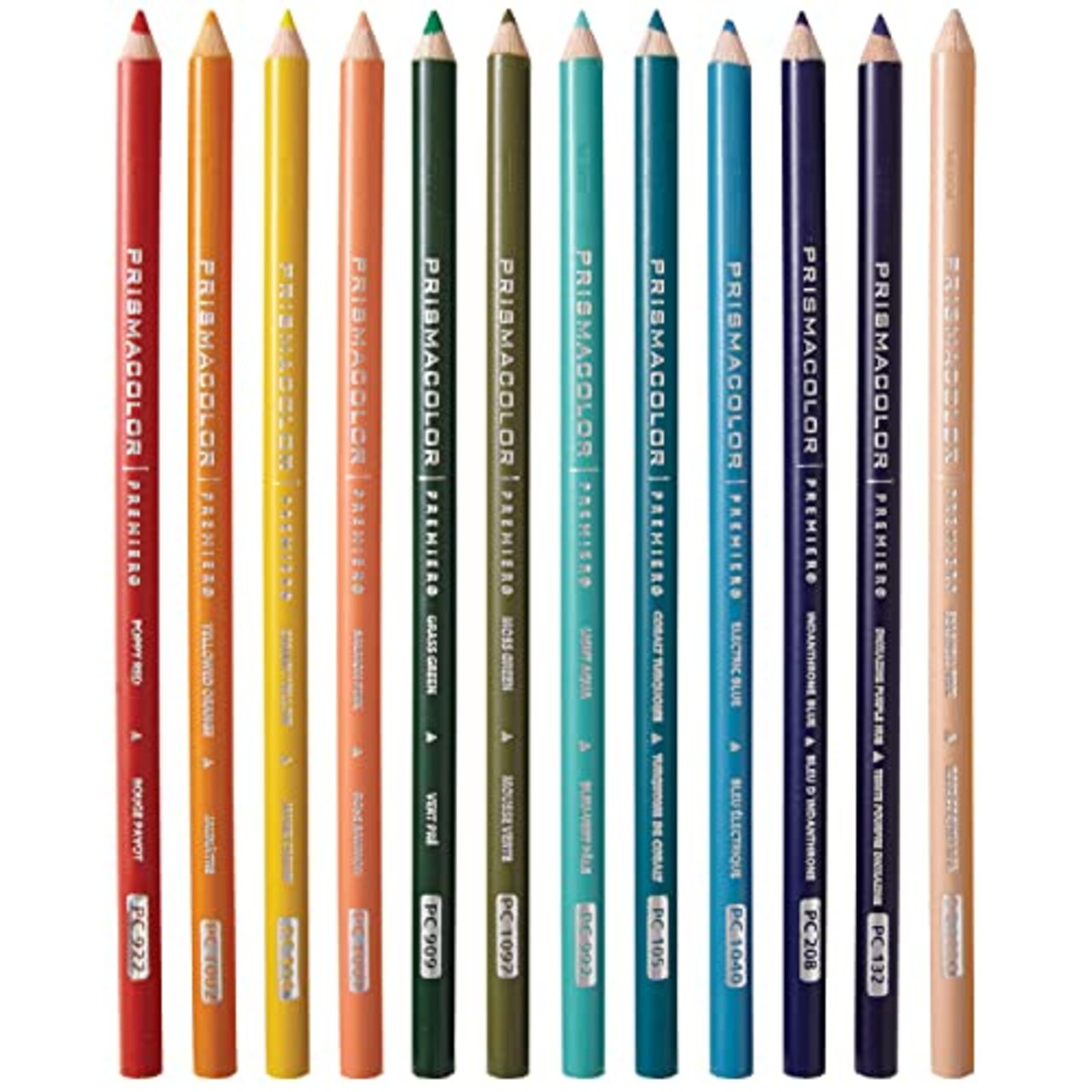 Premier Colored Pencils, Soft Core, Under the Sea Set, 12 Count